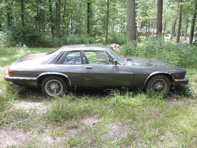1985 Silver Jaguar XJS Coupe