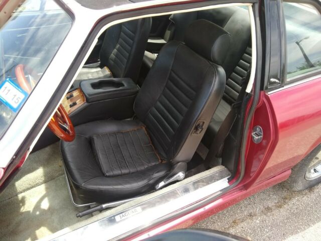 1985 Red Jaguar XJS Cabriolet