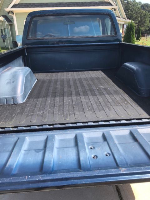 1985 Blue Chevrolet C/K Pickup 1500 Standard Cab Pickup