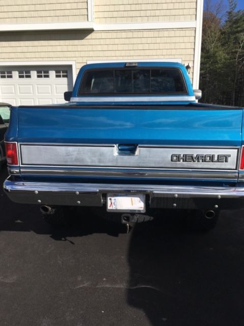 1985 Blue Chevrolet C/K Pickup 1500 Standard Cab Pickup