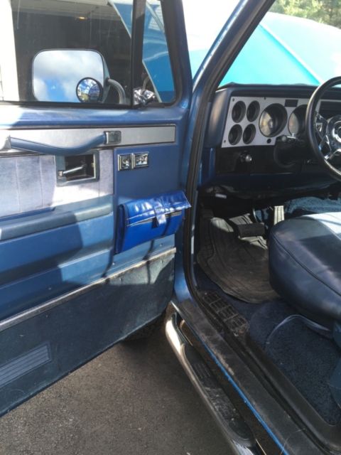 1985 Blue Chevrolet C/K Pickup 1500 Standard Cab Pickup