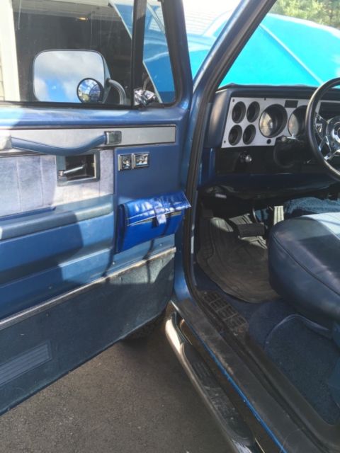1985 Blue Chevrolet C/K Pickup 1500 Standard Cab Pickup
