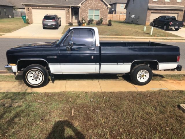 1985 Blue Chevrolet C/K Pickup 1500 Standard Cab Pickup