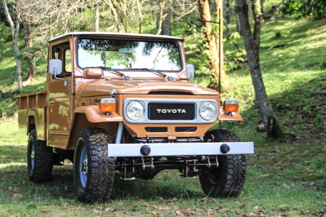 1980 Yellow Toyota Land Cruiser --
