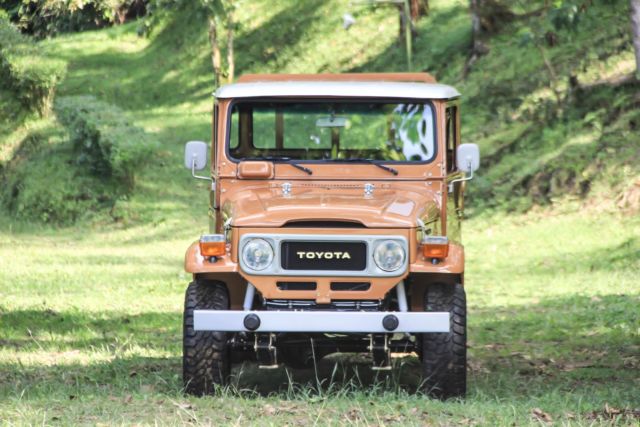 1980 Yellow Toyota Land Cruiser --