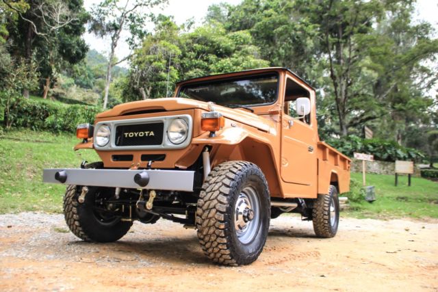 1980 Yellow Toyota Land Cruiser --