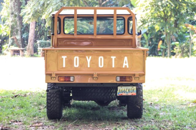 1980 Yellow Toyota Land Cruiser --