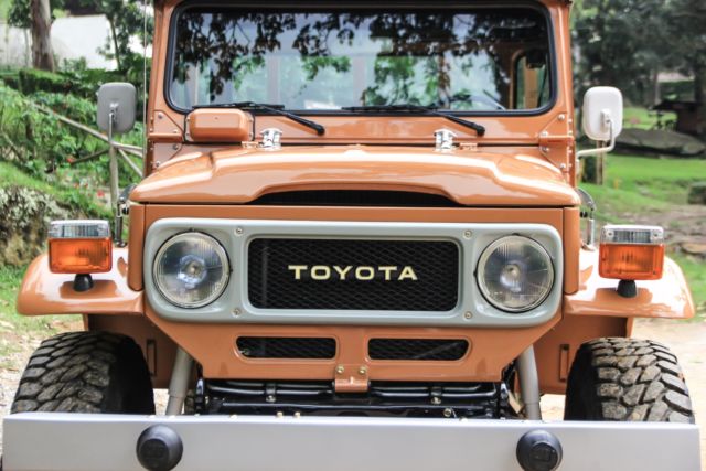 1980 Yellow Toyota Land Cruiser --