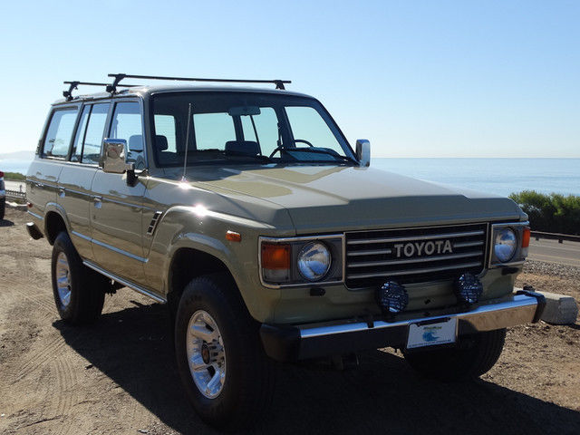 1985 Tan Toyota Land Cruiser SUV