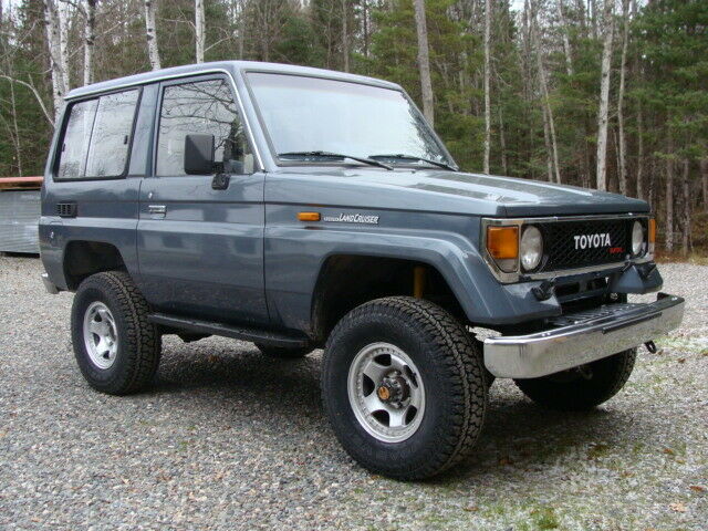 1985 Gray Toyota Land Cruiser Wagon