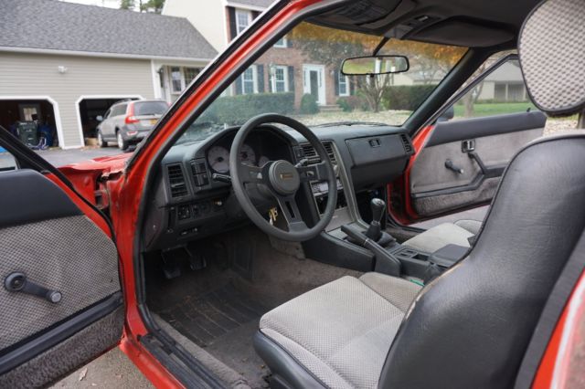1985 Red Mazda RX-7 Coupe