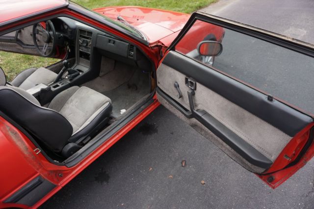 1985 Red Mazda RX-7 Coupe