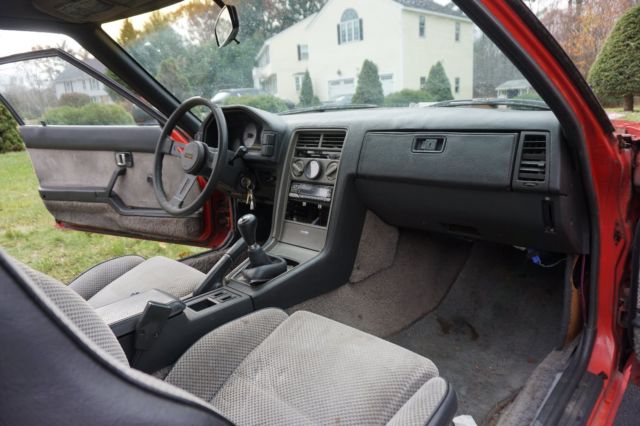 1985 Red Mazda RX-7 Coupe