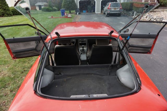 1985 Red Mazda RX-7 Coupe