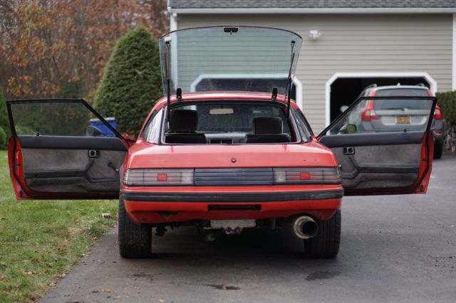 1985 Red Mazda RX-7 Coupe