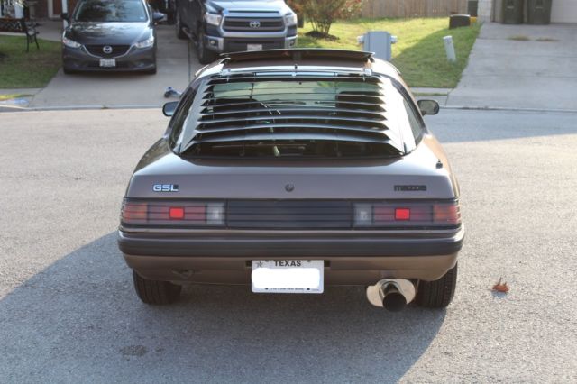 1985 Brown Mazda RX-7 Coupe