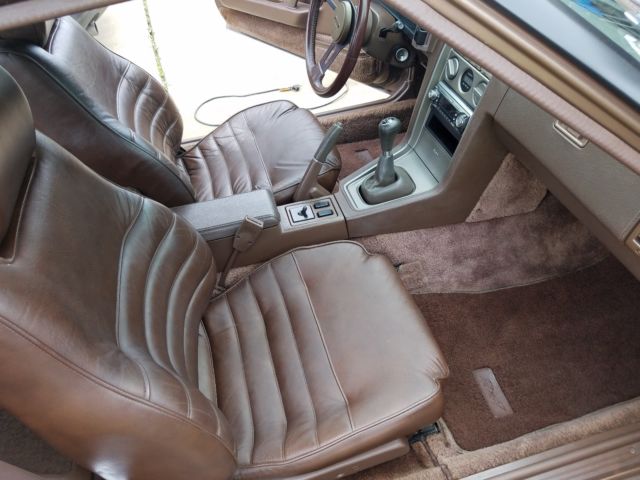 1985 Brown Mazda RX-7 Coupe