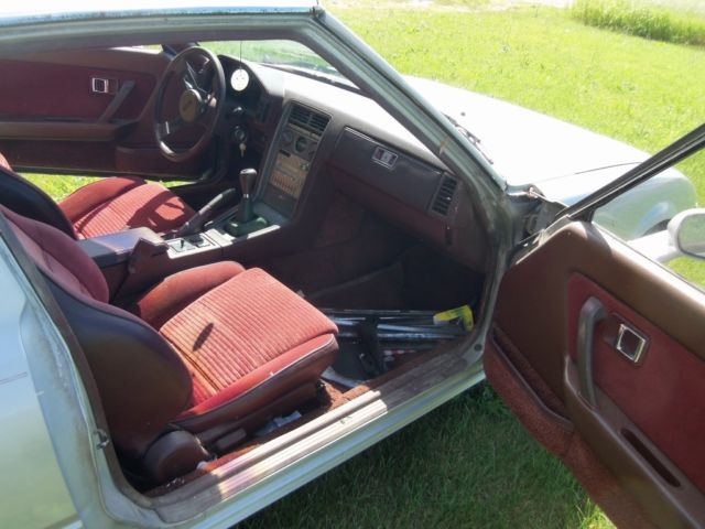 1985 Silver Mazda RX-7 Coupe