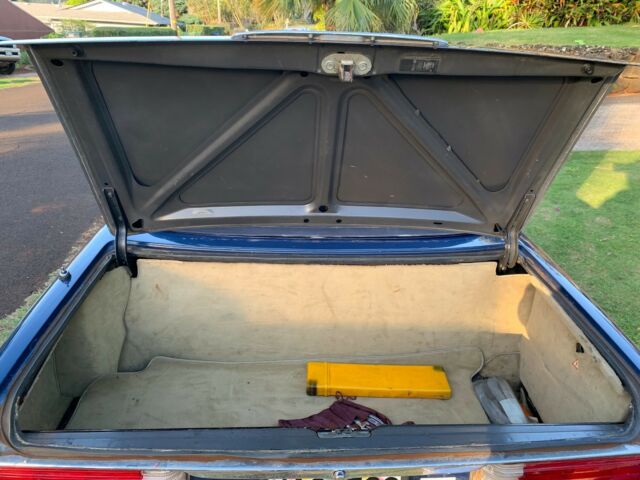 1985 Blue Mercedes-Benz SL-Class Convertible