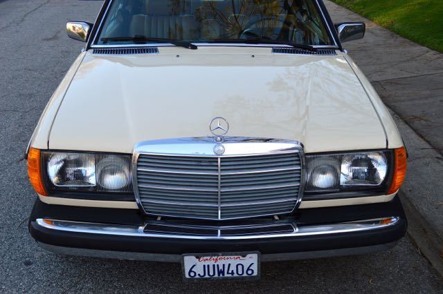 1985 'light ivory" MB color code 623 Mercedes-Benz 300-Series 2 door coupe