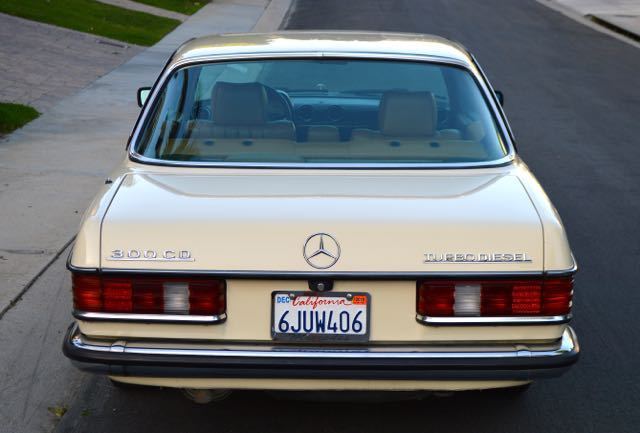 1985 'light ivory" MB color code 623 Mercedes-Benz 300-Series 2 door coupe