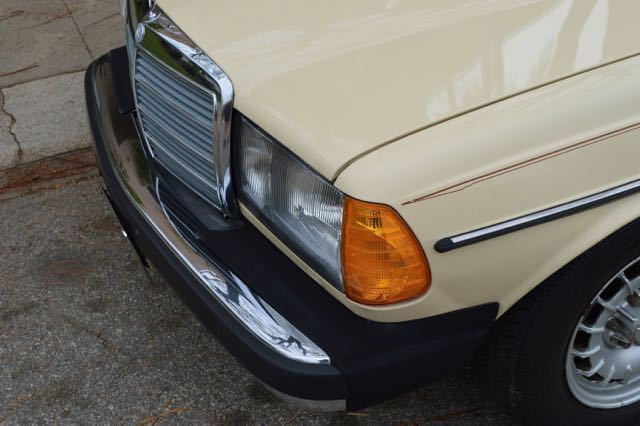 1985 'light ivory" MB color code 623 Mercedes-Benz 300-Series 2 door coupe