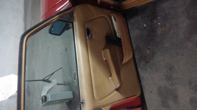 1985 Red Mercedes-Benz 300-Series Wagon