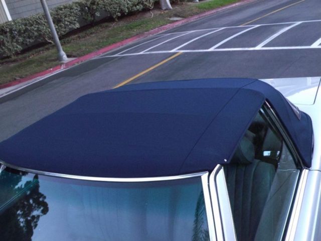 1984 Silver Mercedes-Benz SL-Class Convertible