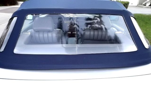 1984 Silver Mercedes-Benz SL-Class Convertible