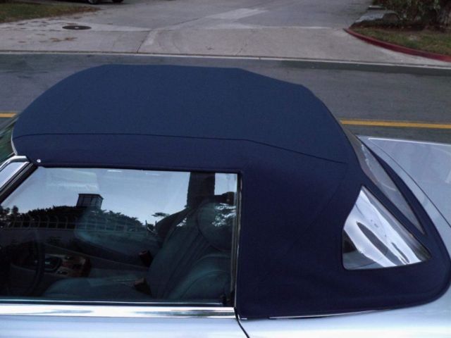 1984 Silver Mercedes-Benz SL-Class Convertible