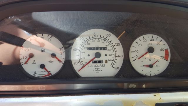 1985 Black Mercedes-Benz 500-Series Coupe