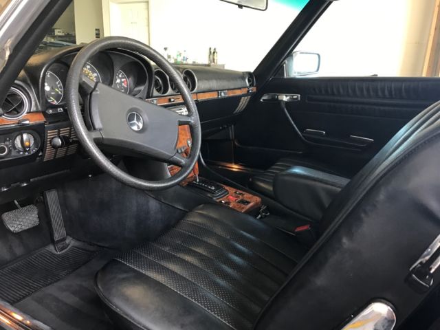 1985 Dark Gray Mercedes-Benz SL-Class Convertible