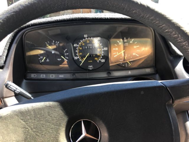 1985 Deep Blue Mercedes-Benz 300-Series Coupe