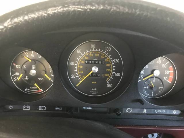 1985 Gray Mercedes-Benz SL-Class Convertible