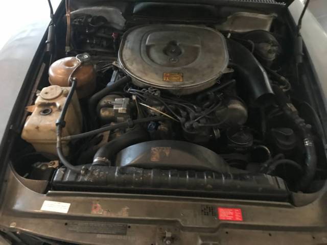 1985 Gray Mercedes-Benz SL-Class Convertible