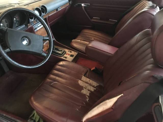 1985 Gray Mercedes-Benz SL-Class Convertible