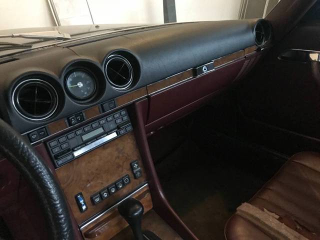 1985 Gray Mercedes-Benz SL-Class Convertible