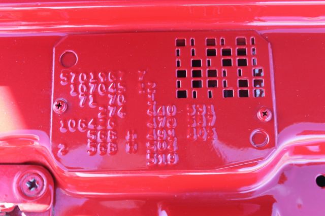 1985 Red Mercedes-Benz SL-Class Convertible