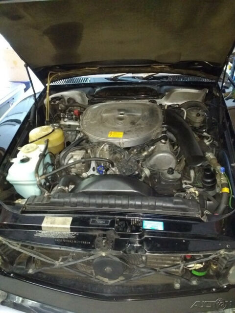 1985 Black Mercedes-Benz 300-Series Convertible