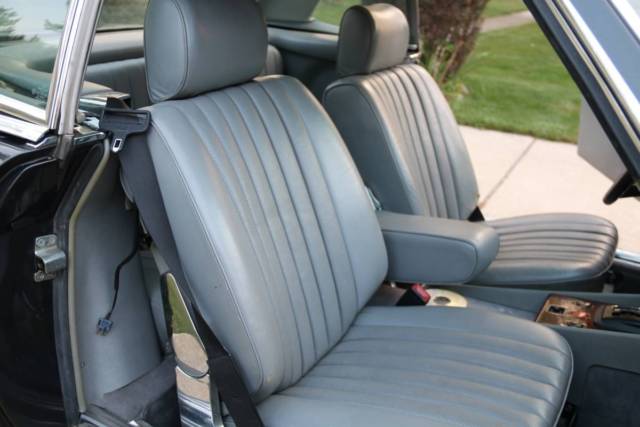 1985 DARK GREY Mercedes-Benz SL-Class Convertible