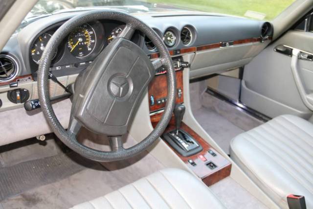 1985 DARK GREY Mercedes-Benz SL-Class Convertible