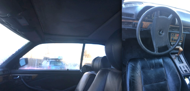 1980 black Mercedes-Benz 500-Series Coupe