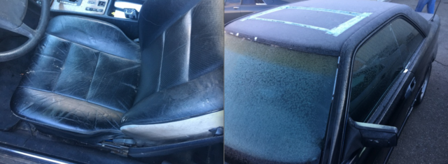 1980 black Mercedes-Benz 500-Series Coupe