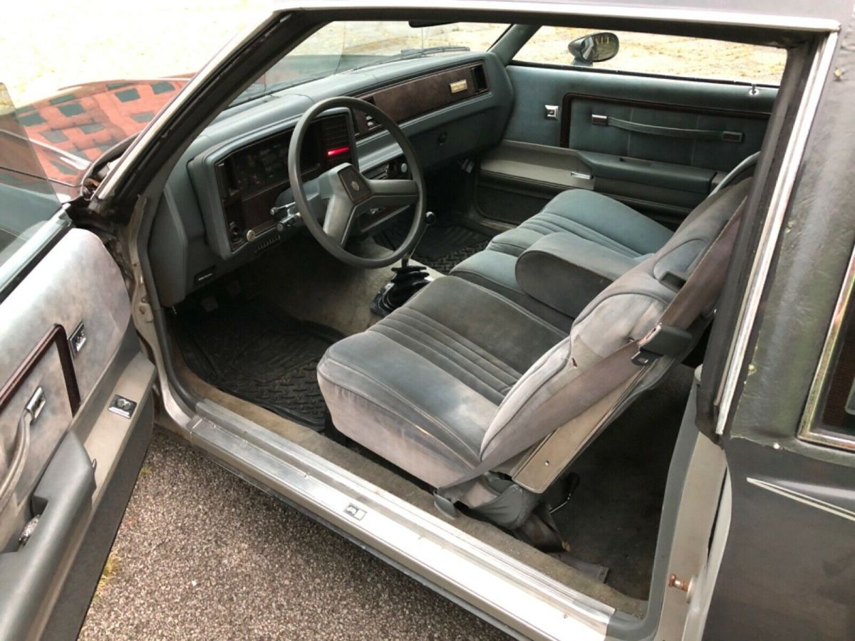 1985 Gray Chevrolet Monte Carlo Coupe