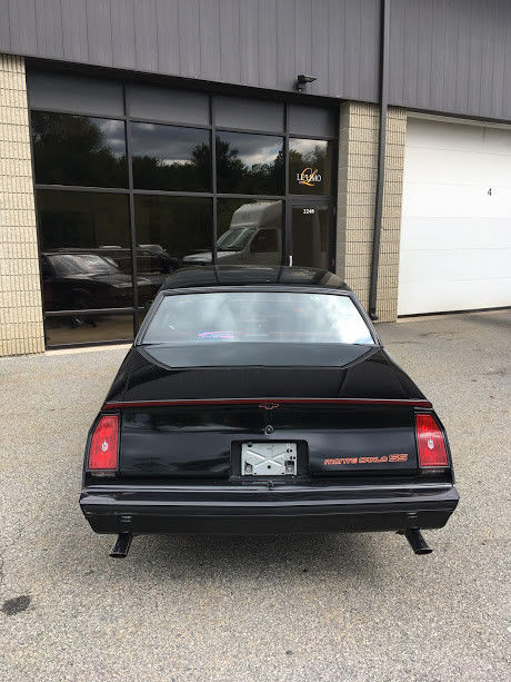 1985 Black Chevrolet Monte Carlo Coupe