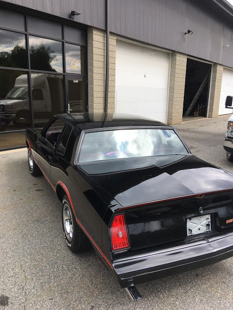 1985 Black Chevrolet Monte Carlo Coupe