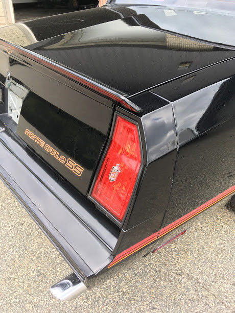 1985 Black Chevrolet Monte Carlo Coupe
