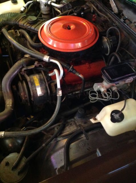 1985 Burgundy Chevrolet Monte Carlo Coupe