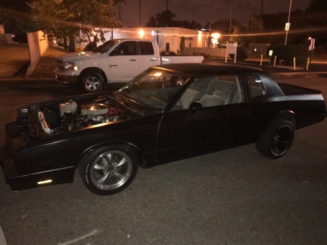 1985 Black Chevrolet Monte Carlo Coupe