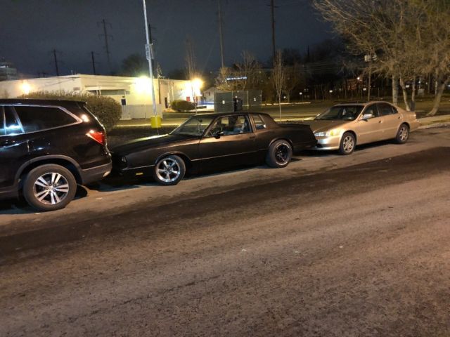1985 Black Chevrolet Monte Carlo Coupe